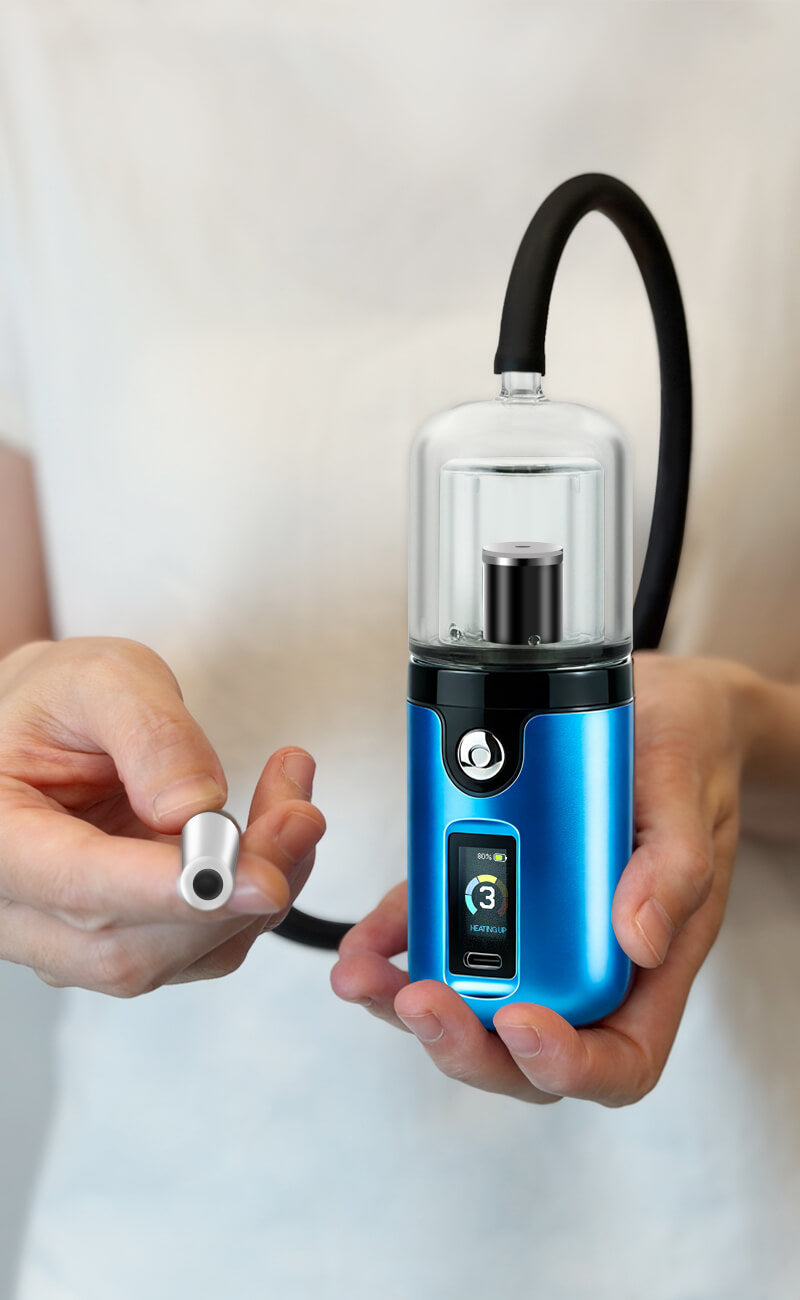 ZOORAA Rivo Portable Dry Herb Combustor - Blue