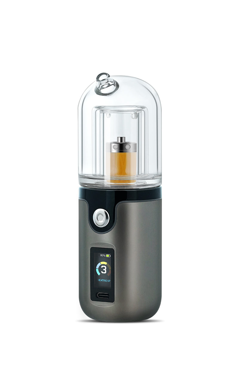 ZOORAA Fluora Portable Dry Herb Combustion - Gunmetal